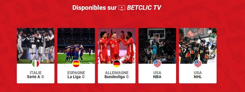 Streaming Betclic TV