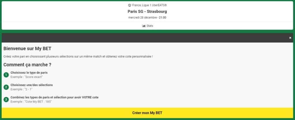 MyBet d'Unibet.fr