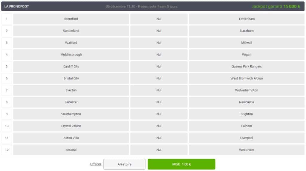 grille pronofoot netbet.fr