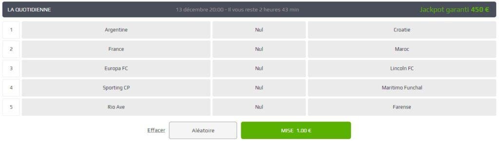grille quotidienne netbet.fr