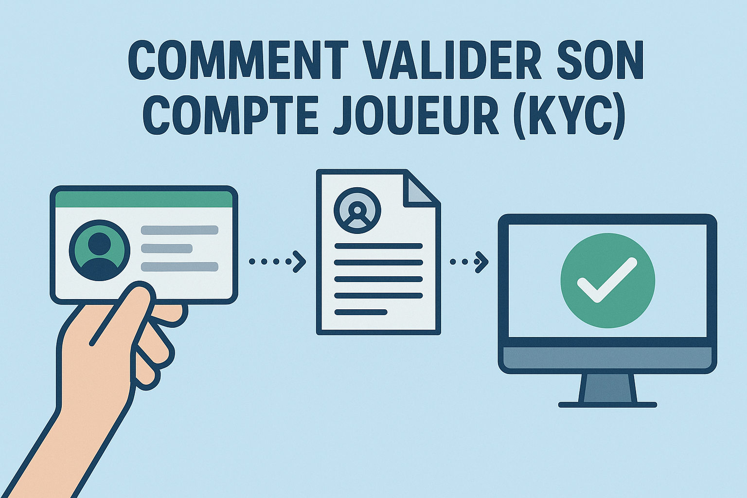valider son compte joueur KYC