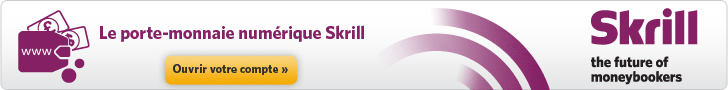 Bannière Skrill, paiement en ligne pour paris sportifs